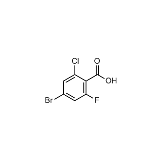4-Bromo-2-chloro-6-fluorobenzoic acid