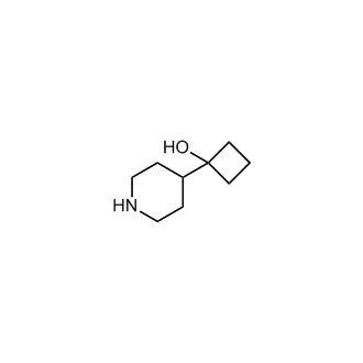 1-(Piperidin-4-yl)cyclobutan-1-ol