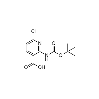2-Boc-amino-6-chloro-nicotinic acid