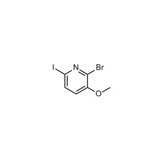 2-Bromo-6-iodo-3-methoxypyridine