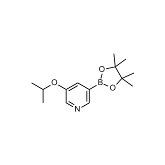3-Isopropoxy-5-(4,4,5,5-tetramethyl-1,3,2-dioxaborolan-2-yl)pyridine