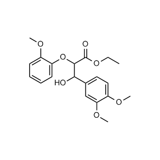 Ethyl 3-(3,4-dimethoxyphenyl)-3-hydroxy-2-(2-methoxyphenoxy)propanoate