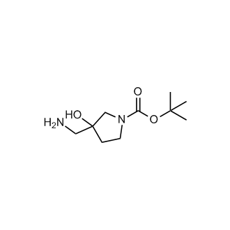 tert-Butyl 3-(aminomethyl)-3-hydroxypyrrolidine-1-carboxylate