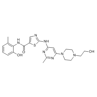 N-(2-Hydroxy-6-methylphenyl)-2-((6-(4-(2-hydroxyethyl)piperazin-1-yl)-2-methylpyrimidin-4-yl)amino)thiazole-5-carboxamide