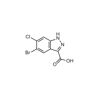 5-Bromo-6-chloro-1H-indazole-3-carboxylic acid