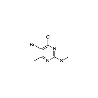 5-Bromo-4-chloro-6-methyl-2-(methylsulfanyl)pyrimidine