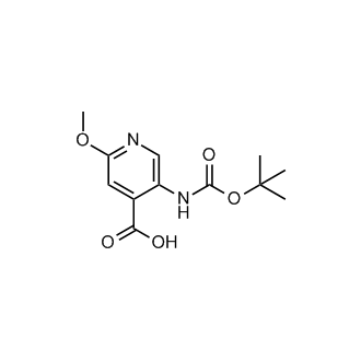 5-((tert-Butoxycarbonyl)amino)-2-methoxyisonicotinic acid