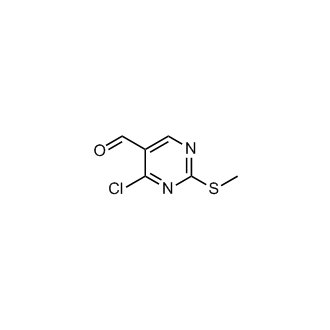 4-Chloro-2-(methylsulfanyl)pyrimidine-5-carbaldehyde