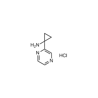 1-(Pyrazin-2-yl)cyclopropanamine hydrochloride