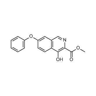 Methyl 4-hydroxy-7-phenoxyisoquinoline-3-carboxylate