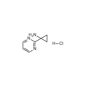 1-(Pyrimidin-2-yl)cyclopropanamine hydrochloride