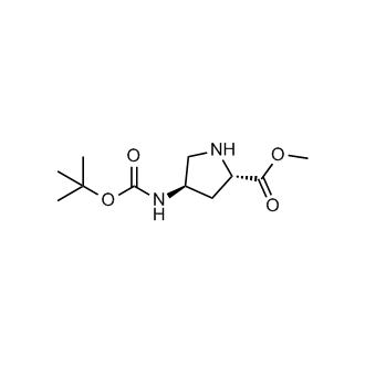 (2S,4R)-Methyl 4-(tert-butoxycarbonylamino)pyrrolidine-2-carboxylate