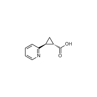 (1S,2S)-rel-2-(Pyridin-2-yl)cyclopropane-1-carboxylic acid
