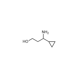 3-Amino-3-cyclopropylpropan-1-ol