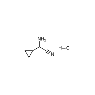 2-Amino-2-cyclopropylacetonitrile hydrochloride