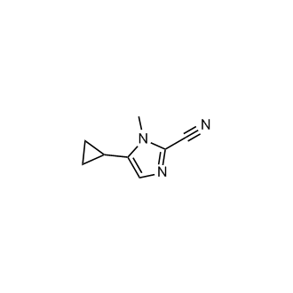 5-Cyclopropyl-1-methyl-1H-imidazole-2-carbonitrile