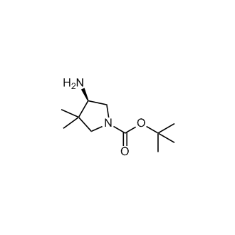 tert-Butyl (4R)-4-amino-3,3-dimethylpyrrolidine-1-carboxylate