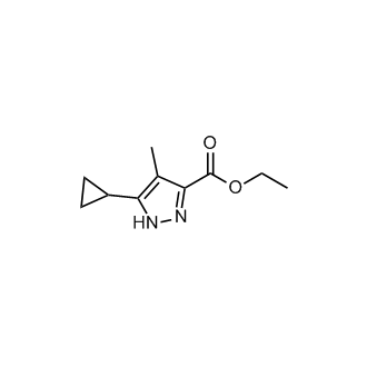 Ethyl 5-cyclopropyl-4-methyl-1H-pyrazole-3-carboxylate