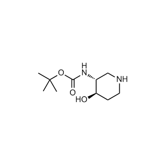 tert-butyl ((3R,4R)-4-hydroxypiperidin-3-yl)carbamate