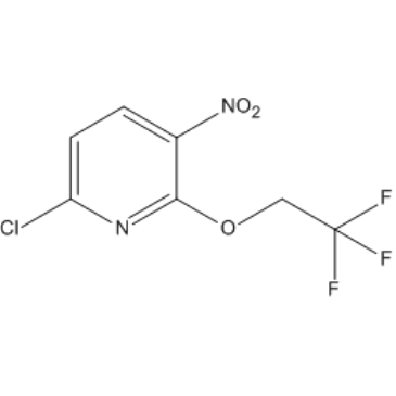 6-Chloro-3-nitro-2-(2,2,2-trifluoroethoxy)pyridine