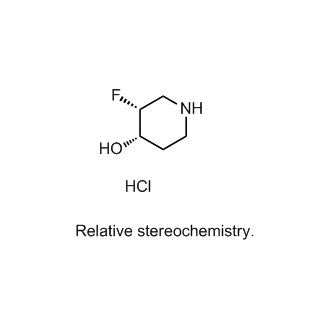 cis-3-Fluoropiperidin-4-ol hydrochloride