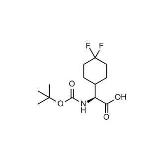 (S)-2-((tert-Butoxycarbonyl)amino)-2-(4,4-difluorocyclohexyl)acetic acid