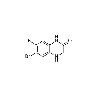 6-Bromo-7-fluoro-3,4-dihydroquinoxalin-2(1H)-one