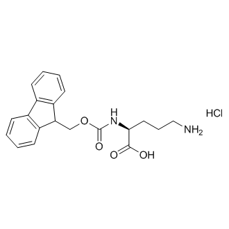 (S)-2-((((9H-Fluoren-9-yl)methoxy)carbonyl)amino)-5-aminopentanoic acid hydrochloride