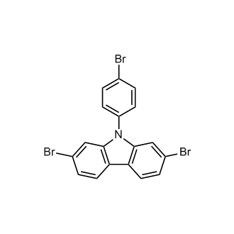 2,7-Dibromo-9-(4-bromophenyl)-9H-carbazole