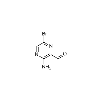 3-Amino-6-bromopyrazine-2-carbaldehyde