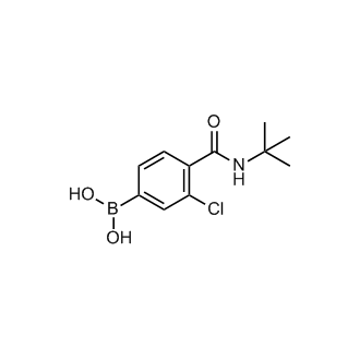 (4-(tert-Butylcarbamoyl)-3-chlorophenyl)boronic acid