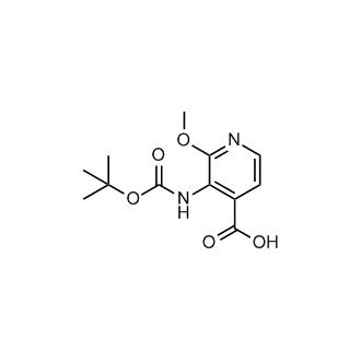 3-((tert-Butoxycarbonyl)amino)-2-methoxyisonicotinic acid