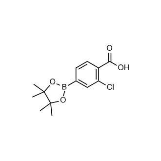 2-Chloro-4-(4,4,5,5-tetramethyl-1,3,2-dioxaborolan-2-yl)benzoic acid