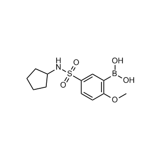 (5-(N-cyclopentylsulfamoyl)-2-methoxyphenyl)boronic acid