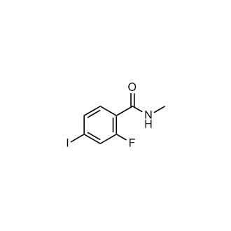 N-METHYL-2-FLUORO-4-IODOBENZAMIDE