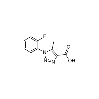 1-(2-Fluorophenyl)-5-methyl-1H-1,2,3-triazole-4-carboxylic acid