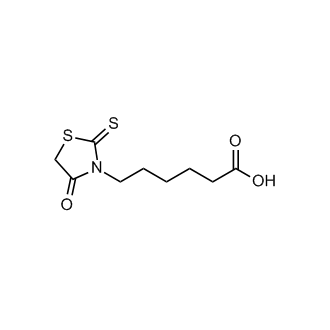 6-(4-Oxo-2-thioxothiazolidin-3-yl)hexanoic acid