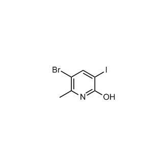 5-Bromo-3-iodo-6-methylpyridin-2-ol