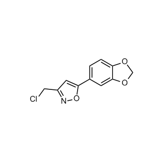 5-(1,3-Benzodioxol-5-yl)-3-(chloromethyl)isoxazole