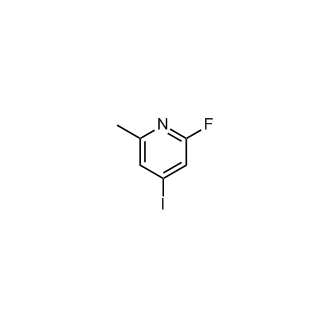 2-Fluoro-4-iodo-6-methylpyridine
