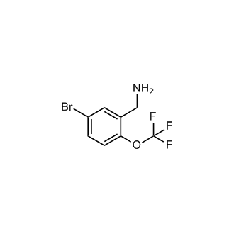 (5-Bromo-2-(trifluoromethoxy)phenyl)methanamine