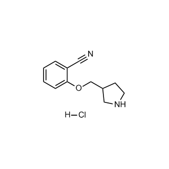 2-(pyrrolidin-3-ylmethoxy)benzonitrile hydrochloride