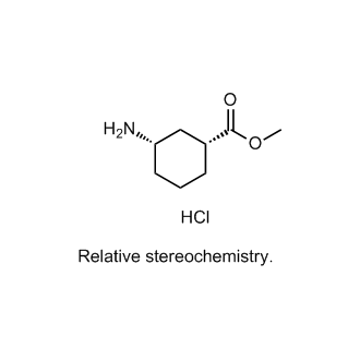 rel-((1R,3S)-Methyl 3-aminocyclohexanecarboxylate hydrochloride)