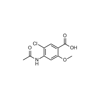 4-Acetamido-5-chloro-2-methoxybenzoic acid