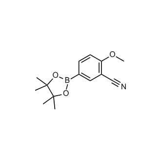 2-Methoxy-5-(4,4,5,5-tetramethyl-1,3,2-dioxaborolan-2-yl)benzonitrile