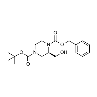 (R)-1-Benzyl 4-tert-butyl 2-(hydroxymethyl)piperazine-1,4-dicarboxylate