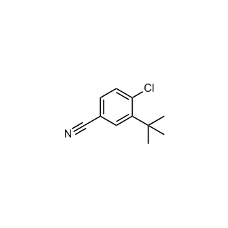 3-(tert-Butyl)-4-chlorobenzonitrile