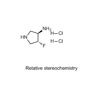 rel-(3R,4R)-4-Fluoropyrrolidin-3-amine dihydrochloride