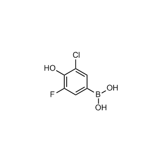 (3-Chloro-5-fluoro-4-hydroxyphenyl)boronic acid