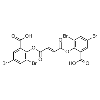 (E)-2,2'-(Fumaroylbis(oxy))bis(3,5-dibromobenzoic acid)